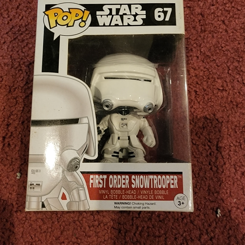 Funko Pop Star Wars First Order Snowtrooper 67